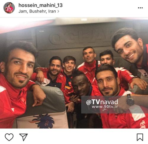 پست اینستاگرامی حسین ماهینی؛ سلفی بعد از برد