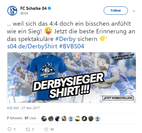  ابتکار شالکه به افتخار تساوی با دورتموند  عکس