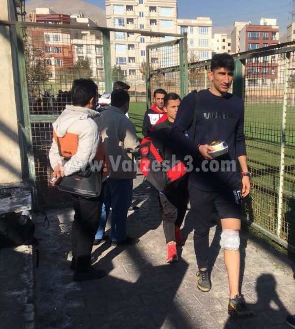 علیرضا بیرانوند مصدوم است عکس