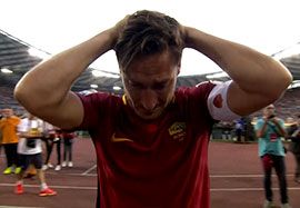  توتی  حسرت بازی نکردن کنار رونالدو را می خورم