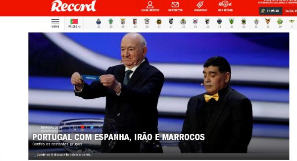 واکنش رسانه های پرتغال به هم گروهی با ایران عکس