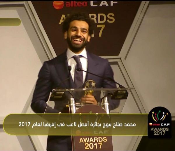 محمد صلاح، مرد سال فوتبال آفریقا شد عکس