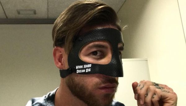  راموس  با ماسک صورت راحت نیستم