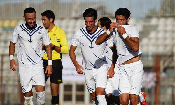  لیگ یک  پایان خوش نیم‌فصل برای انزلی‌چی‌ها