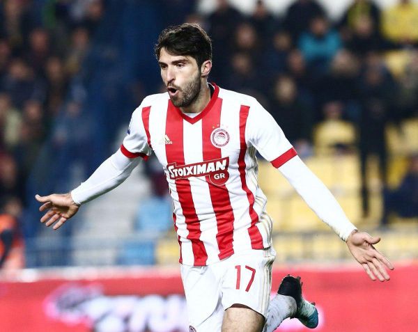 انصاریفرد، فرصتطلب و ستاره در المپیاکوس