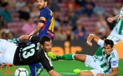  رکوردشکنی جدید مسی در بازی بارسلونا و ویارئال