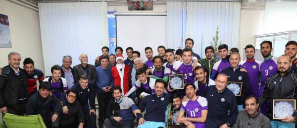 جشن کریسمس در باشگاه ذوب آهن عکس