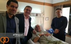 ملاقات برانکو ایوانکوویچ و افشین پیروانی از محمود خوردبین عکس