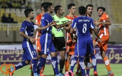 تساوی یک نیمهای استقلال خوزستان و تراکتورسازی