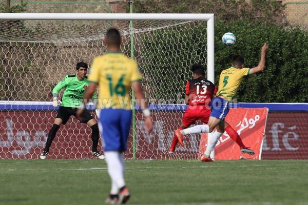 دبل عبداللهزاده در گلزنی با سر به بیرانوند