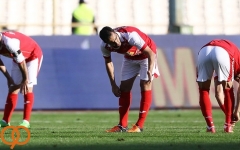 عکس نوشت پرسپولیس نیمهجان شد