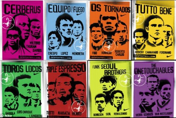 پایان تیم تبلیغ رویایی نایک در سال 2002 عکس