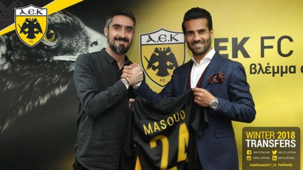 شجاعی به آ ا ک آتن پیوست عکس