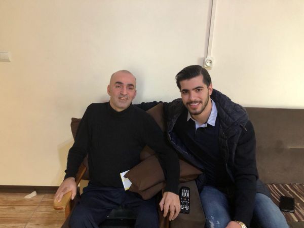  سعید عزت اللهی به دیدار غفاری رفت  عکس