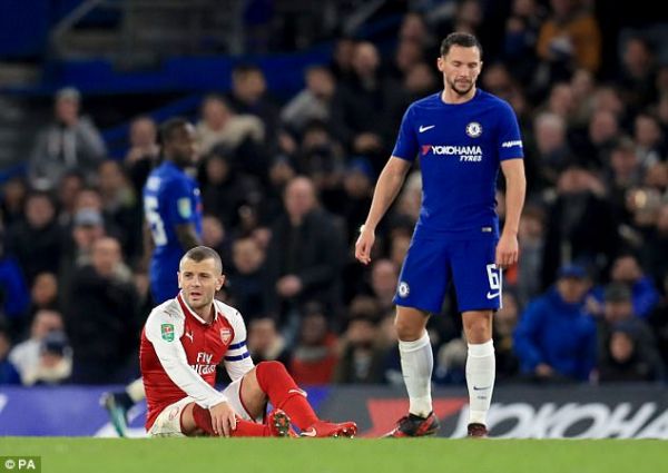  کاپیتانی بدیمن و تکرار مصدومیت ستاره آرسنال  عکس