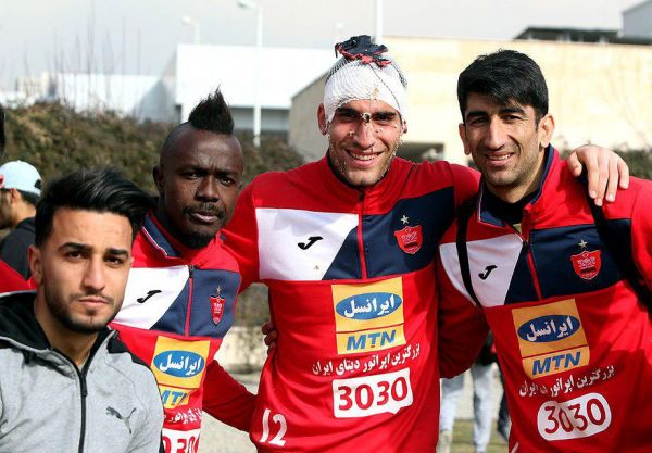 پرسپولیسیها به گلر سرشکسته رحم نکردند عکس