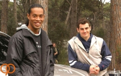  واکنش کاسیاس به خداحافظی رونالدینیو  بازی مقابل تو رنج آور اما تماشایی بود