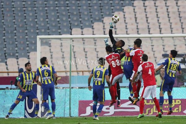  دخسوس و نهمین گلی که از پرسپولیس خورد  عکس