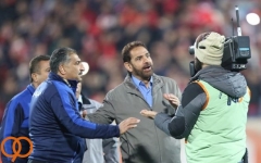 فلاحتزاده اخراج بازیکن ما درست نبود بعد از 10 نفره شدن فشار پرسپولیس مضاعف شد