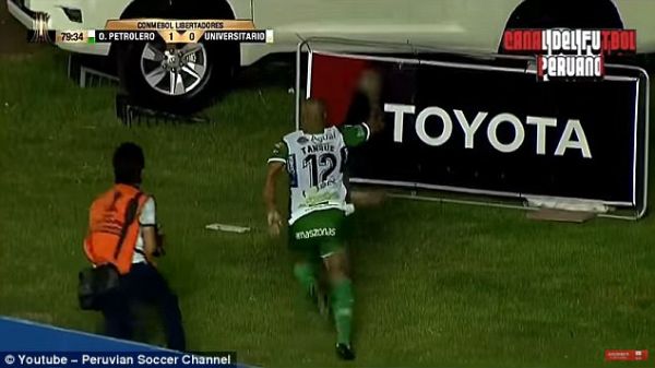 جالبترین خوشحالی تاریخ فوتبال در لیبرتادورس عکس