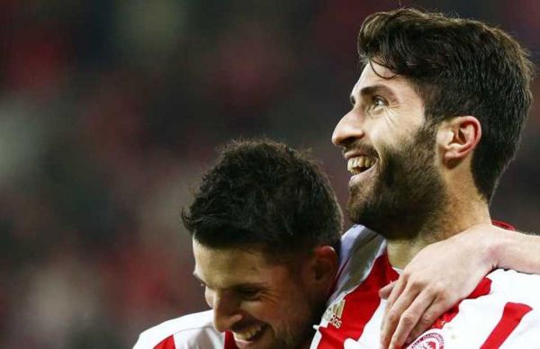  انصاری فرد امید اول گلزنی المپیاکوس در دربی یونان