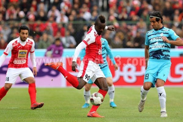 چالش زیبایی گل در بازی پرسپولیس - پیکان