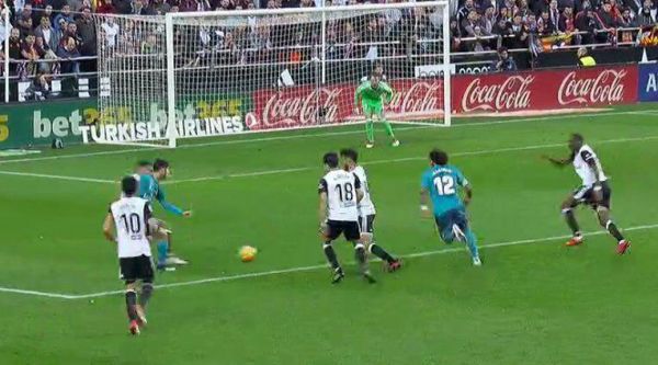  مارسلو، کابوس دوباره والنسیا  عکس