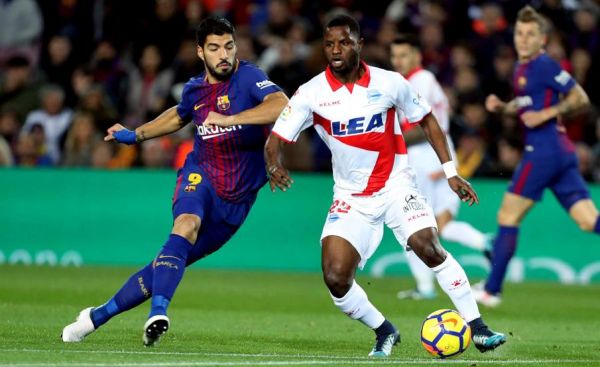 بارسلونا 2-1 آلاوس سه امتیاز با چنگ و دندان