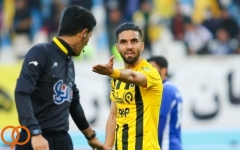 انصاری شادی بعد از گل نصرتی فوتبال ایران را زیر سؤال برد مگر میشود بازیکنی با کیفیت او در جام جهانی فیکس باشد