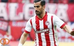 اولین حضور حاجصفی در ترکیب اصلی المپیاکوس