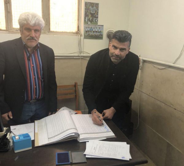  رضایی قراردادش با برق شیراز را ثبت کرد