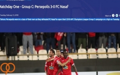 بازتاب برد پرسپولیس در سایت AFC؛ سرخپوشان با یک بازی با کلاس 3 امتیاز را کسب کردند