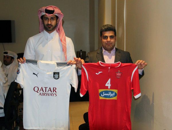  رونمایی از پیراهن پرسپولیس و السد  عکس