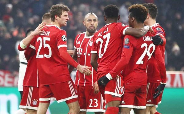 بایرن 5-0 بشیکتاش طوفان باواریایی