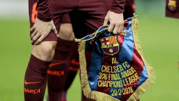 سوتی جالب در هدیه یادبود بارسلونا به چلسی  عکس