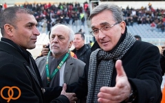 پیش بازی پرسپولیس - استقلال خوزستان سرود قهرمانی در اسفند