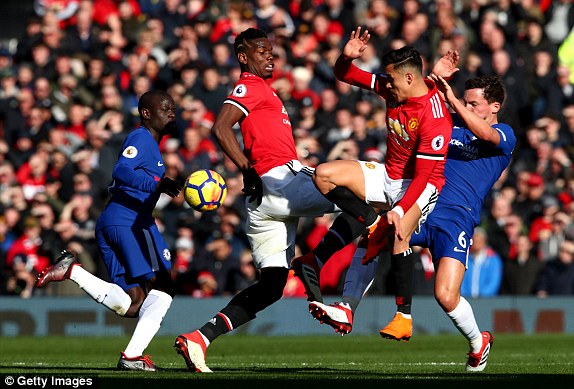  یونایتد 2 - 1 چلسی؛ مورینیو به کونته خندید و برد