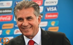 عکس دیدار کیروش با اسطوره تیم ملی اسپانیا