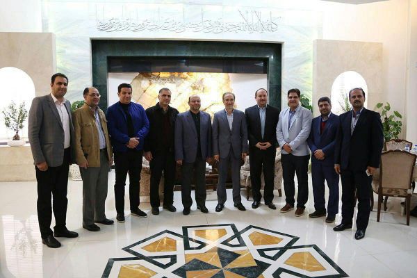 دیدار هیات مدیره پدیده با شهردار مشهد