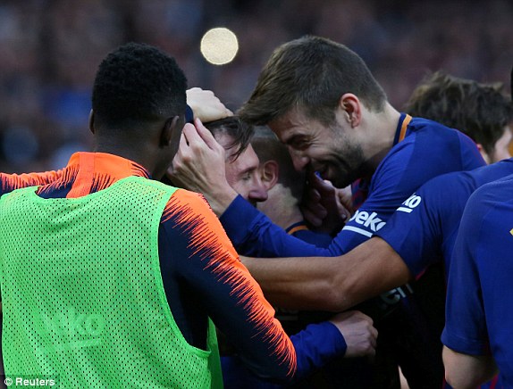 بارسلونا ۱-۰ اتلتیکو پیش به سوی قهرمانی