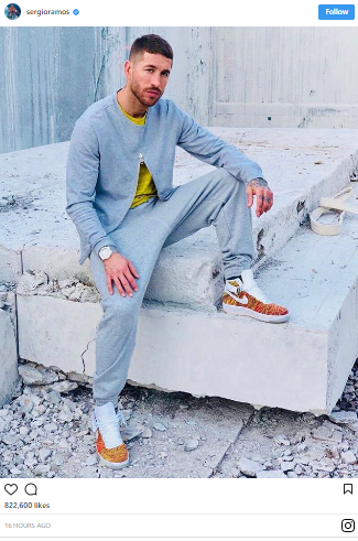  کاپیتان رئال مادرید و یک تیپ عجیب دیگر  عکس