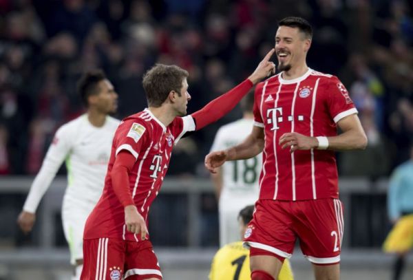  ترکیب اصلی بایرن برای بازی با هامبورگ اعلام شد