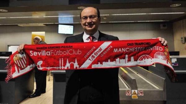  هشدار رئیس باشگاه سویا به منچستریونایتد