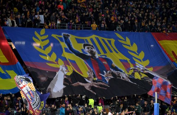 سورپرایز ویژه هواداران بارسا برای مسی عکس