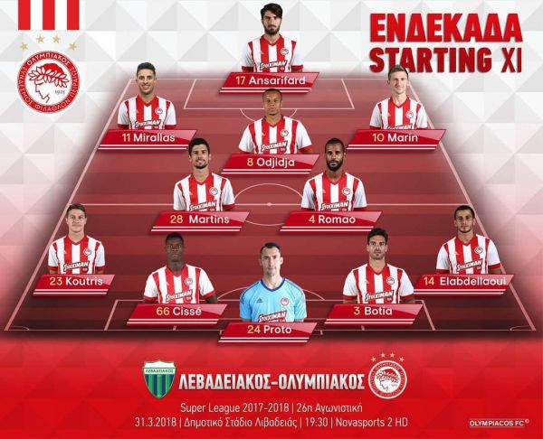 انصاریفرد برابر لوادیاکوس بازی میکند