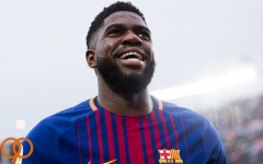 اومتیتی منچستریونایتد در بارسلونا خیلی خوشحالم