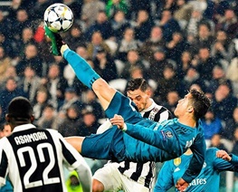  تحقیر یوونتوس در شب درخشش رونالدو