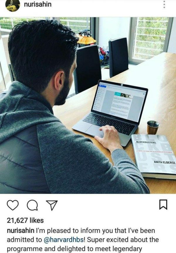 پذیرش ستاره دورتموند در دانشگاه هاروارد عکس