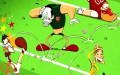  طرح نوشت؛ درخشش گریزمن در سیرک امارات