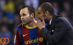  واکنش گواردیولا به احتمال پیوستن اینیستا به منچسترسیتی